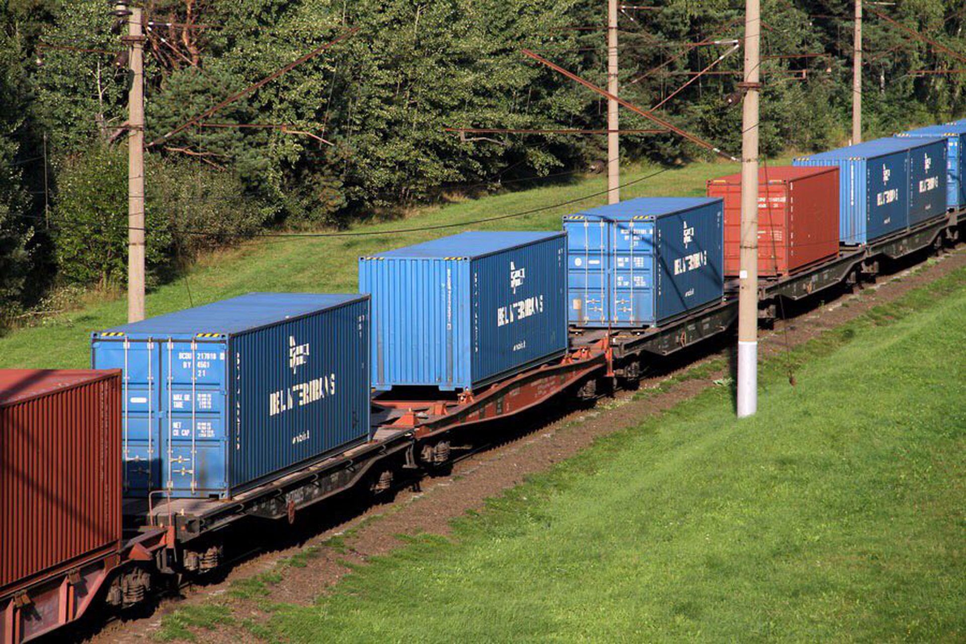 Container transportation Moscow — Krasnoyarsk, Irkutsk